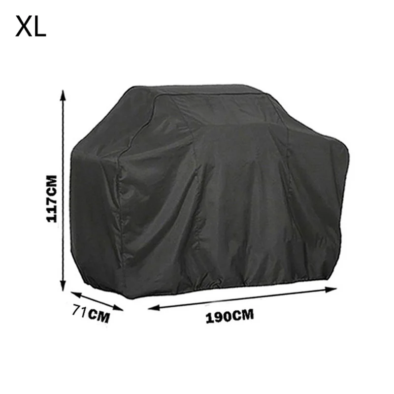 Heavy-Duty Waterproof BBQ Grill Cover - Outdoor Rain & Dust Protection