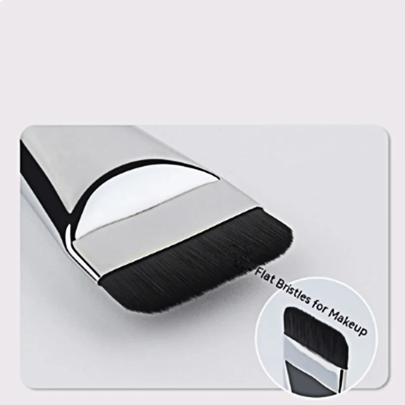 Ultra Thin Facial Contour Makeup Brush for Flawless Foundation
