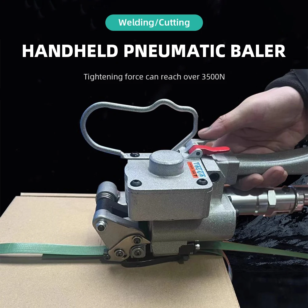 Pneumatic Baler Handheld Pneumatic Baler PET Plastic Steel Strap Hot Melt Strapp