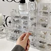 Acrylic Storage Box 6/9/12 Grids Jewelry Organizer Transparent Display for Earring Necklace Cosmetics Storage Case Drawer 1