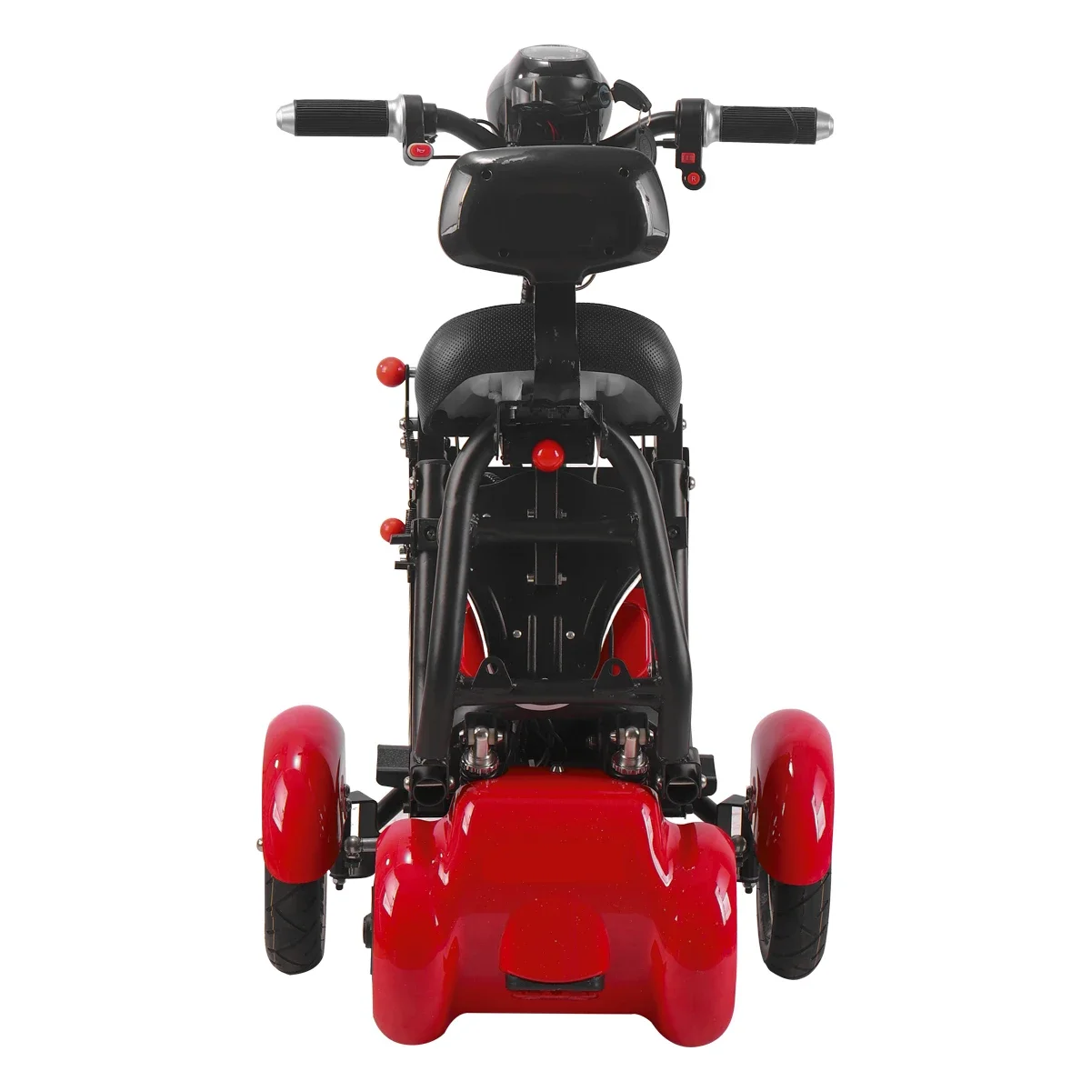 foldable four wheels dual motor mini 2 seater 10 inch folding mobility electric scooter for disabled adults bike 4 wheels Sda7415ff342f42b9a31e7f2968cbe4f8d