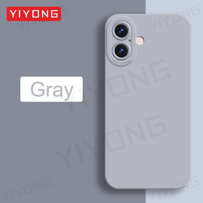 Silky Feel Liquid Silicone Soft Phone Case by YIYONG