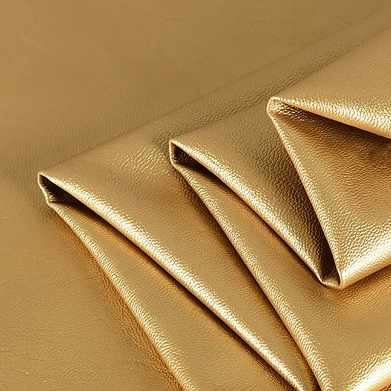 Matte PU Soft Leather Fabric for Sewing Motorcycle Jackets by Half Meter