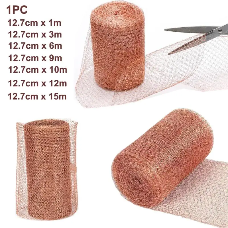 Anti-Pest Copper Mesh Anti-snail Copper Wire Net Signal Shielding Net Rodent Copper Wire Net Wire Protceted Plant Garden Supplie 1