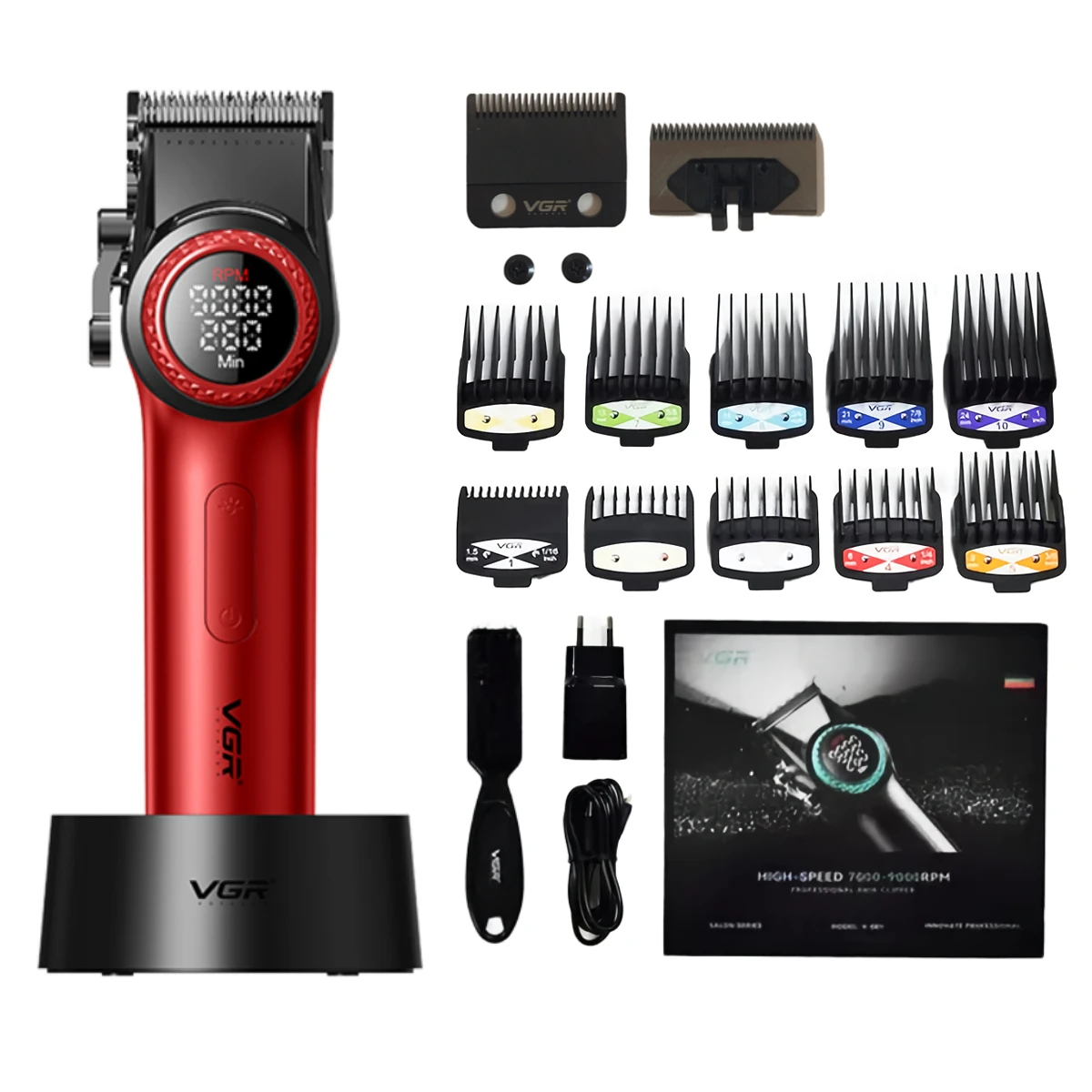 VGR ヘアクリッパー プロフェッショナル ヘアトリマー 電気の