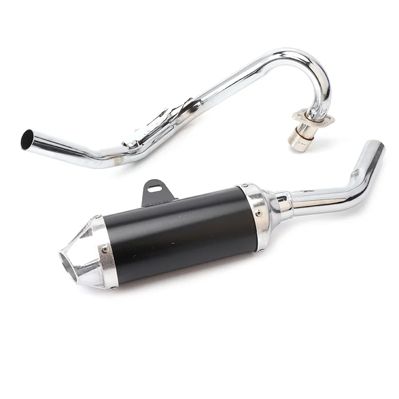 

Suitable for China BBR black exhaust muffler silencer 50cc110cc125Ccc PIT DIRT BIKE exhaust pipe