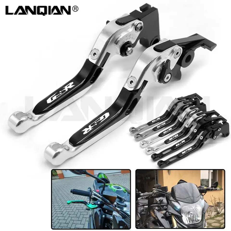 For SUZUKI GSR600 GSR 600 2006-2011 GSR750 GSR 750 11-2016 GSR400 2008-2012 Motorycle Folding Extendable Brake Clutch Levers GSR Motorcycle Brake Clutch Lever (Color : 7