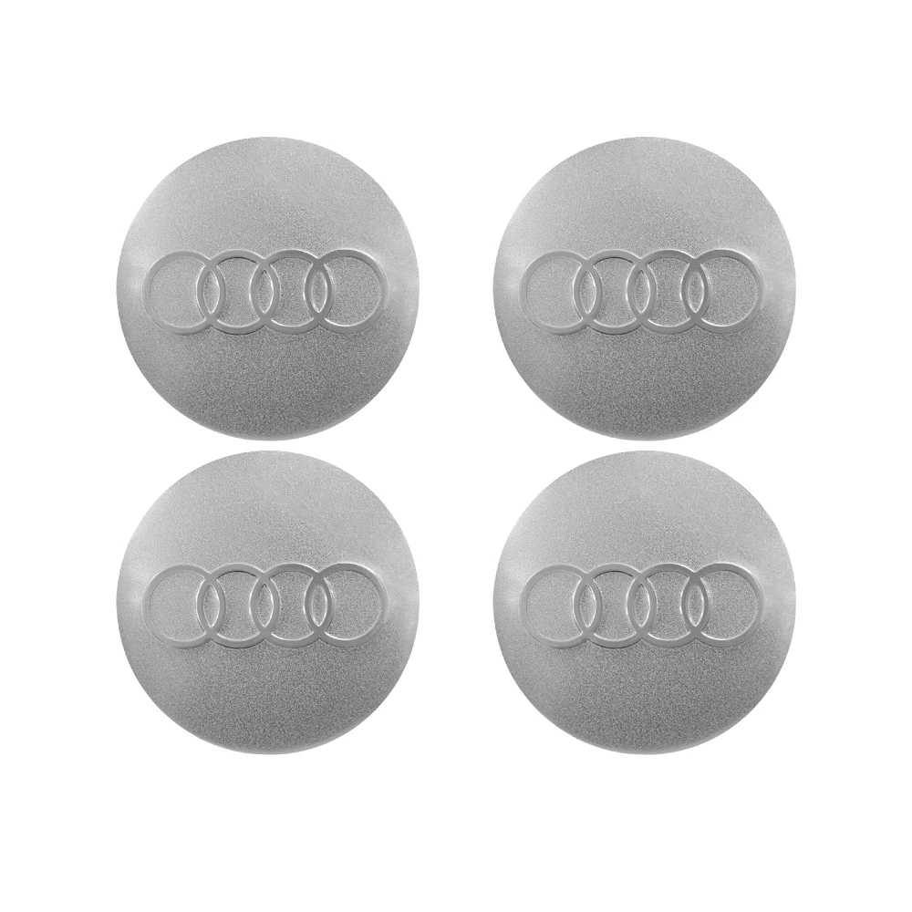 Set of 4 Car Wheel Center Cap Logo Hub Cover Stickers - Stylish Auto Accessories