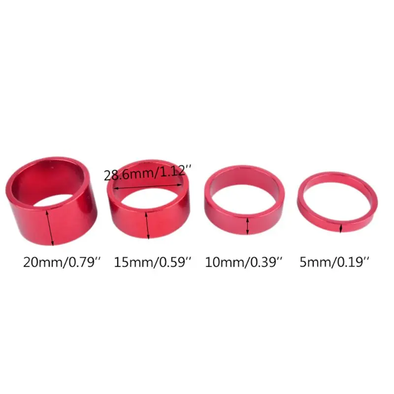 Mountain Bike Fork Washer Stem Spacer Bike Headset Washer Raise Handlebar 5-20mm bicycle headset bicycle spacer bicycle fork