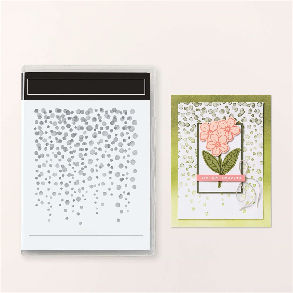 Clear Rubber Stamps Clear Silicone Stamp Dots Background DIY Crafts Card Album Making Scrapbooking