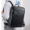 High Quality Genuine Leather Men's Backpack Large Capacity Laptop Bag School Backpack Male Shoulder Bag Leather Travel Backpacks 2