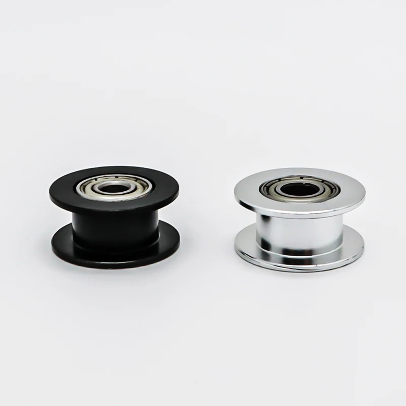 2GT 16/20/25/30/36Teeth 아이들러 타이밍 풀리 보어 3/4/5/6/8mm 벨트 폭 6/9/10/15mm 3D 프린터 텐셔닝 동기 휠 GT2