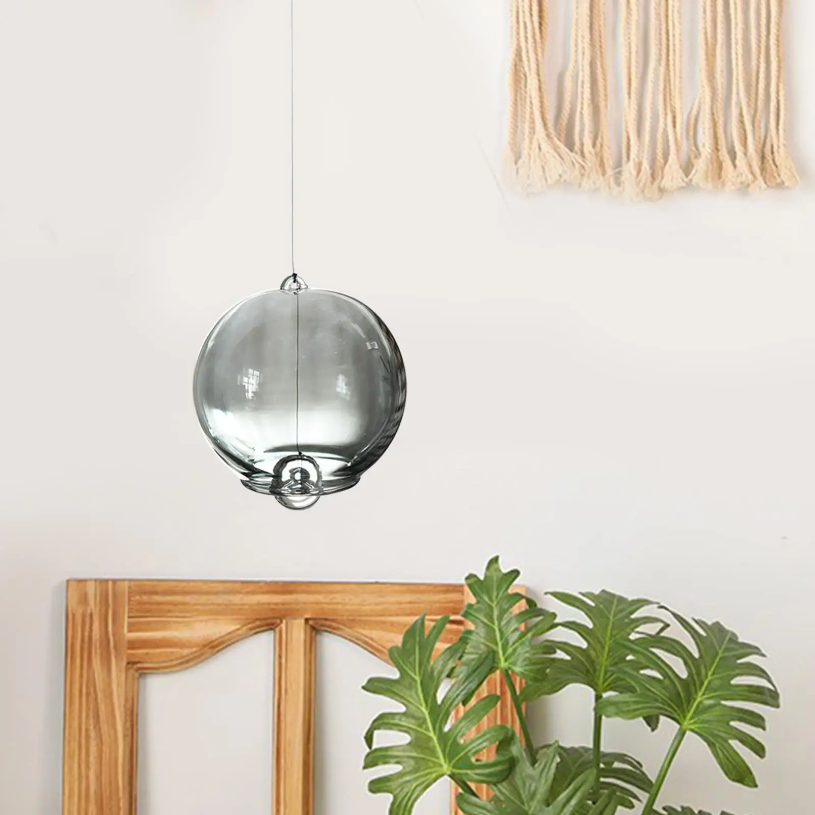 Japanese Style Wind Chimes Hanging Bell Windchimes Pendant Rotating Pendant for Outdoor Garden Hotel Window Decor