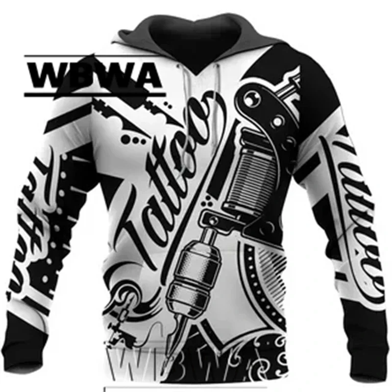 WBWA Fashion Novelty Streetwear Hoodie Men Pullover Shirts Musical Note 3D Print Hooded Sweatshirt Piano Harajuku Long Sleeve 5