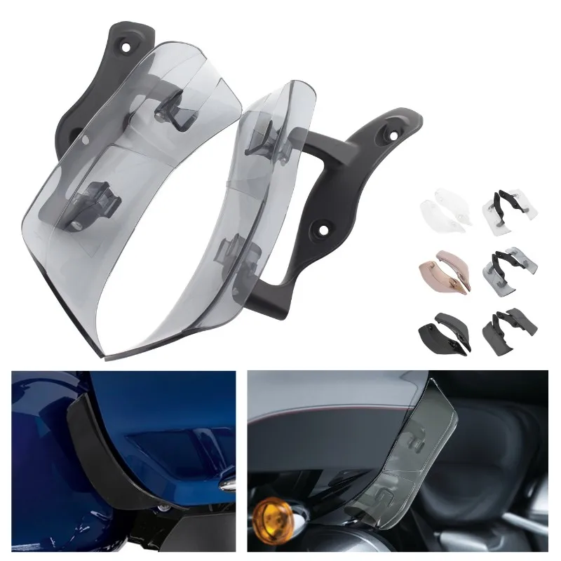 MotorcycleAdjustableUpperBatwingFairingAccentAirDeflectorWind