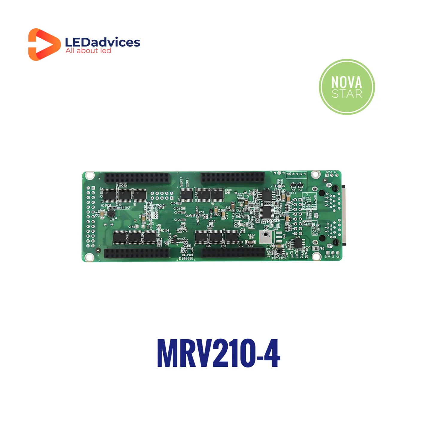 Novastar MRV210-4 Receiving MRV210 Series Card For LED Screen 3D Function Rental Outdoor Indoor Display Wall Maintenance