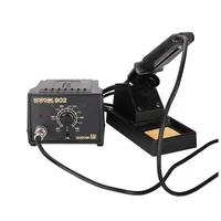 Soldering Repair Rework Station Electric Constant Temperature Double Iron Tongs Foot IC Chips Dual Soldering Pen GORDAK 902 1