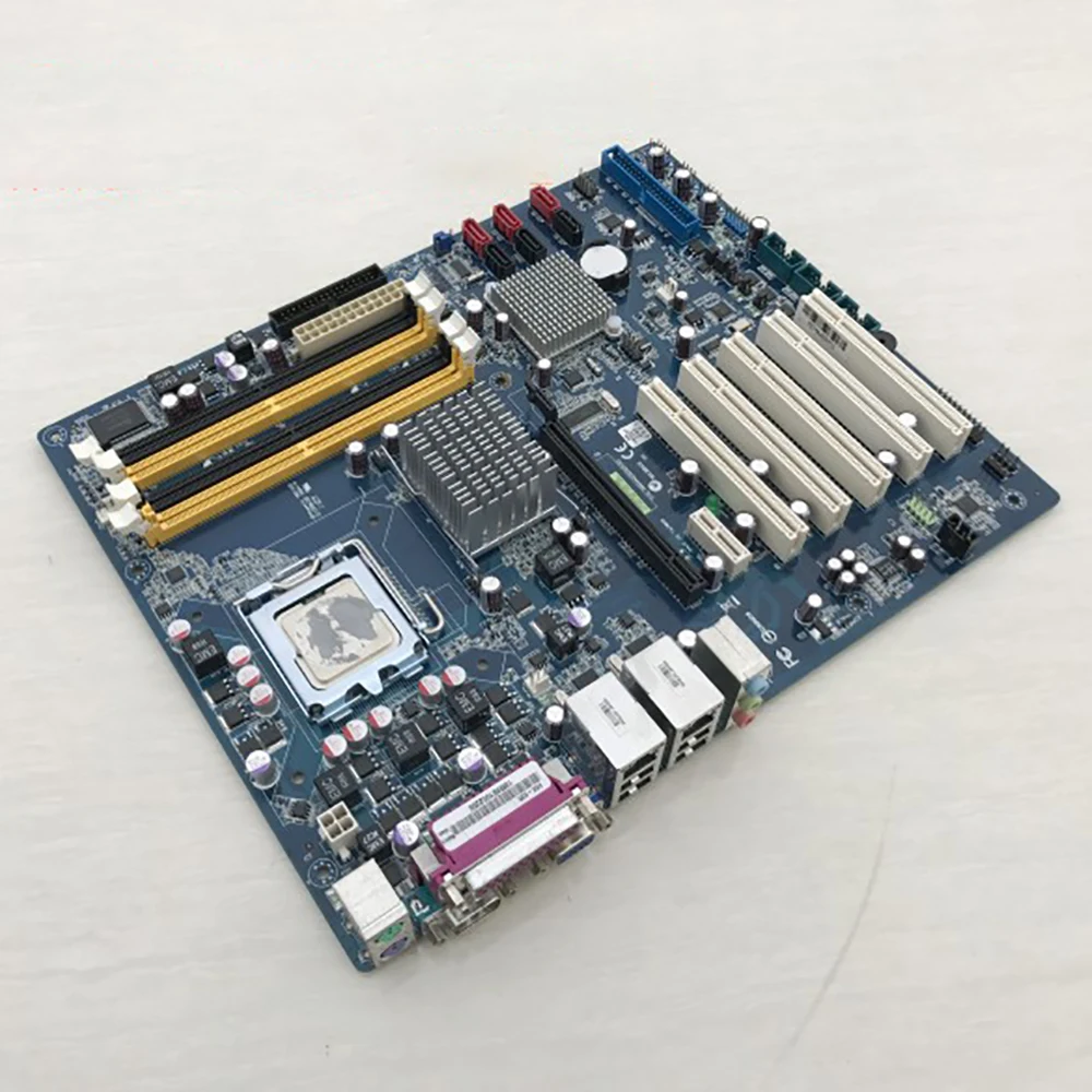 

industrial computer equipment motherboard dual network port 5 PCI EAX-Q35 motherboard
