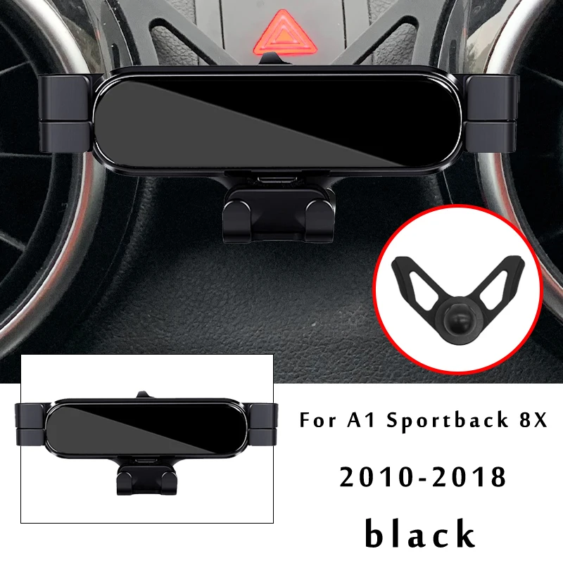 Soporte de teléfono de coche para Audi A3 S3 RS3 8V 8P Q2 GAB SQ2 A1 8X Sportback, accesorios interiores de coche