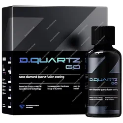 Advanced Nano Diamond Quartz Fusion Ceramic Coating - 50ml Kit for Enhanced Car Care Protection and Superior Gloss Finish (50ml set)