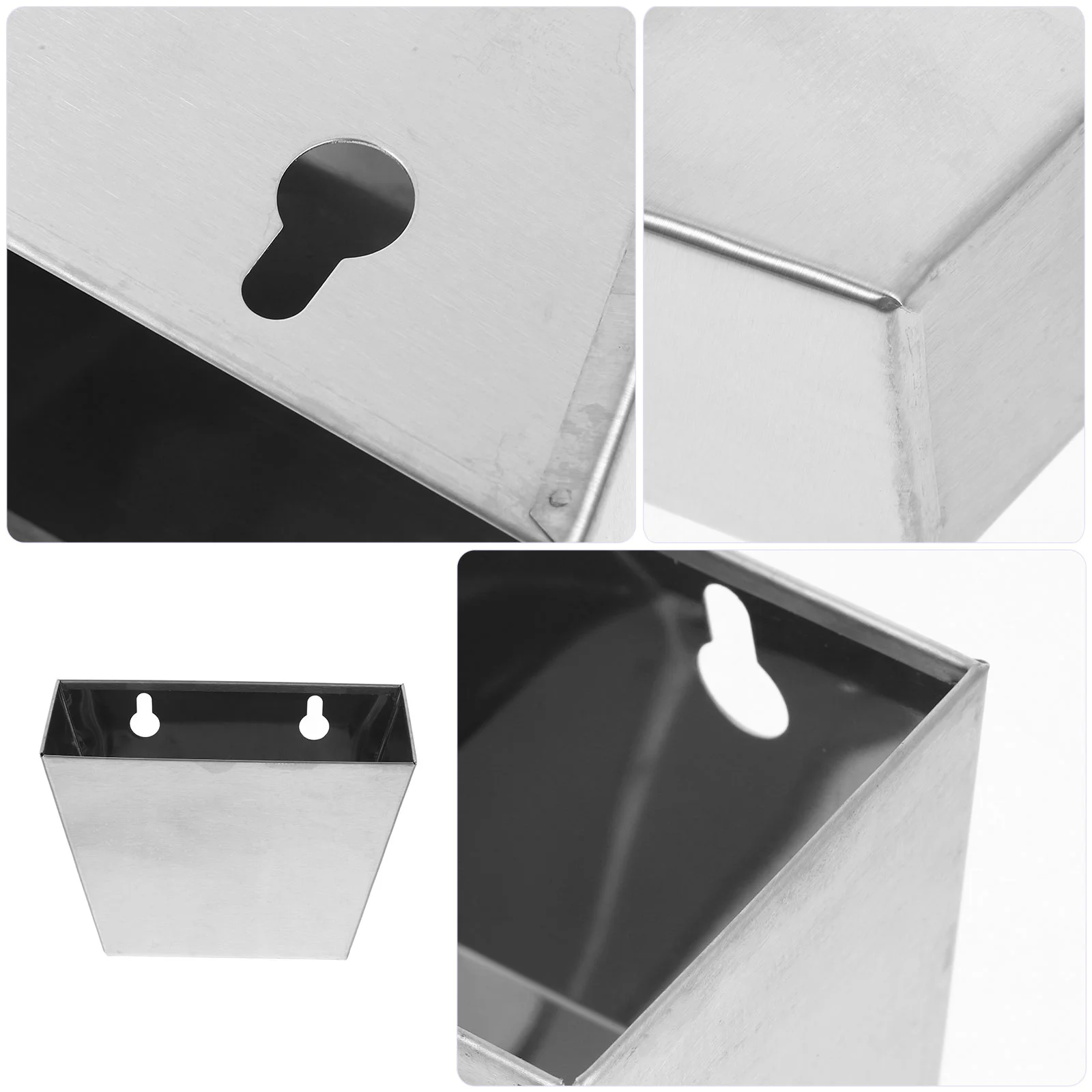 Stainless Steel Bottle Cap Catcher Large Capacity Compact Size for Parties Patios Outdoor Spaces Modern Screw Caps