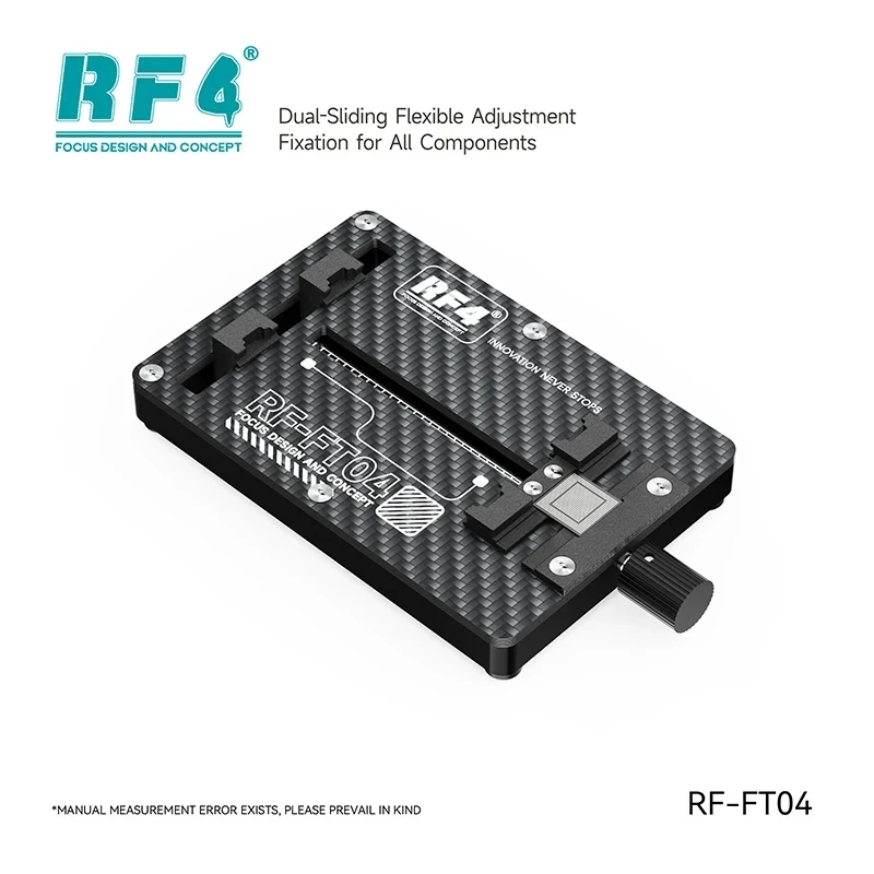 RF4 RF-FT04/FT05 전화 PCB 보드 칩 조정 가능한 수리 고정 장치 휴대 전화 CPU NAND WIFI IC 수리 고정 클램프 홀더 도구