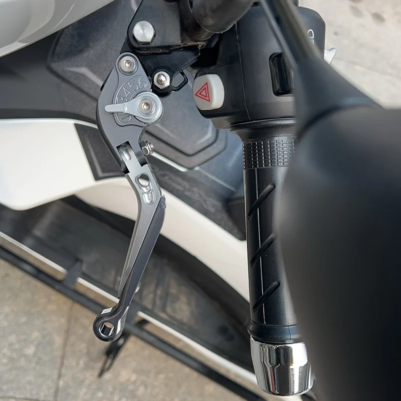 CHEKIS echtes Motorradzubehör für HONDA PCX125 PCX160 ABS-Version spezielle modifizierte Bremshupe mit Feststellfunktion Bremshebel Feststellbremshebel Handbremse verstellbarer Griff faltbarer Dosengriff – Detail 12