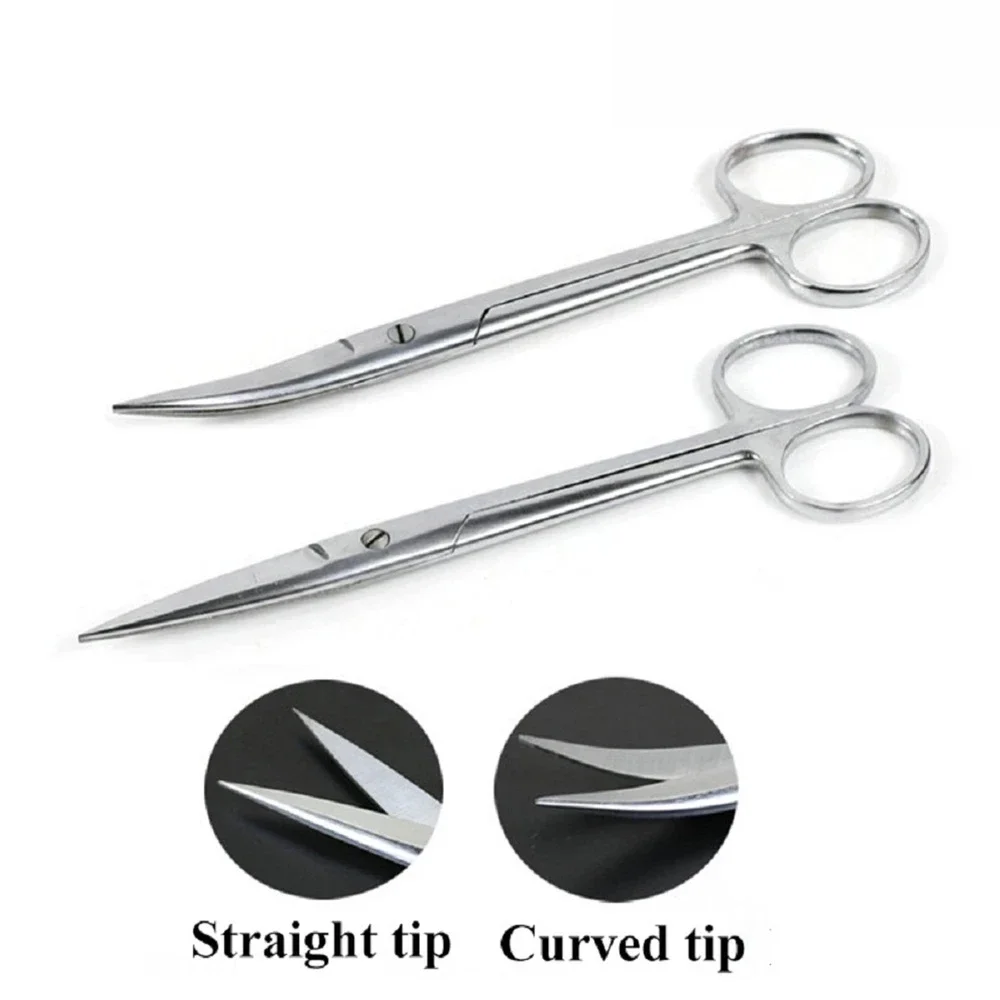 Fishing Tools Fishing Tool Fishing Accessories Fishing Tackle Fishing Forceps Survival Stainless Steel Curved Tip and Straight Tip Forceps Locking Clamps Hemostatic Arterial