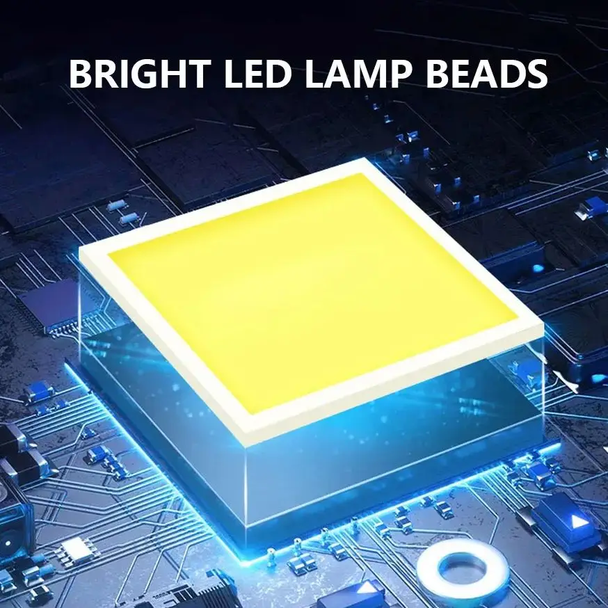 LED UFO High Bay Light 50W-600W AC85-265V Cold White Brightness IP66 Waterproof And Dustproof For Outdoor Garden Wall Industry