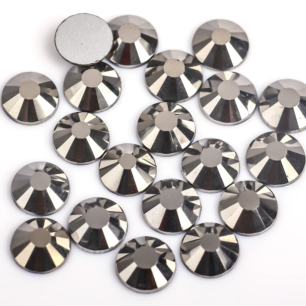 Premium Quality Crystal Glass Flatback Rhinestones for Nail Art and DIY Decorations
