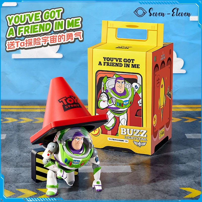 

25cm Toy Story Anime Buzz Lightyear Action Figures Roadblock Light Anime Figurine Collectible Toy Decoration Christmas Gift