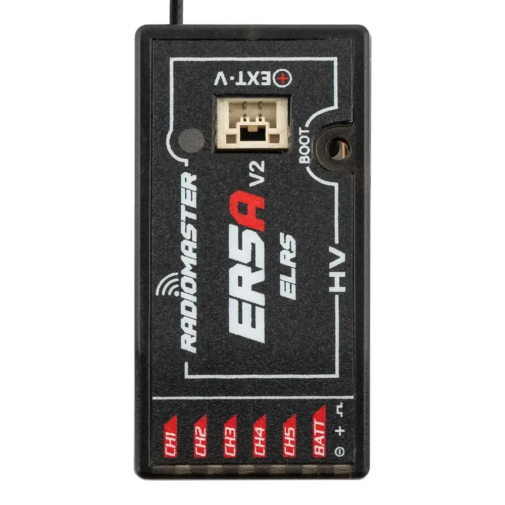 Radiomaster ER5A V2.0 5CH 2.4GH ExpressLRS Внешняя антенна ШИМ-приемник для радиоуправляемого автомобиля