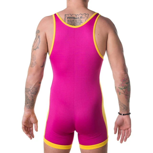 Sports Suit Powerlifting Singlet Solid Color Classic Style Wrestling Singlet Bodysuit Leotard Outfit Weightlifting Underwear GYM Triathlon PowerLifting Skinsuit