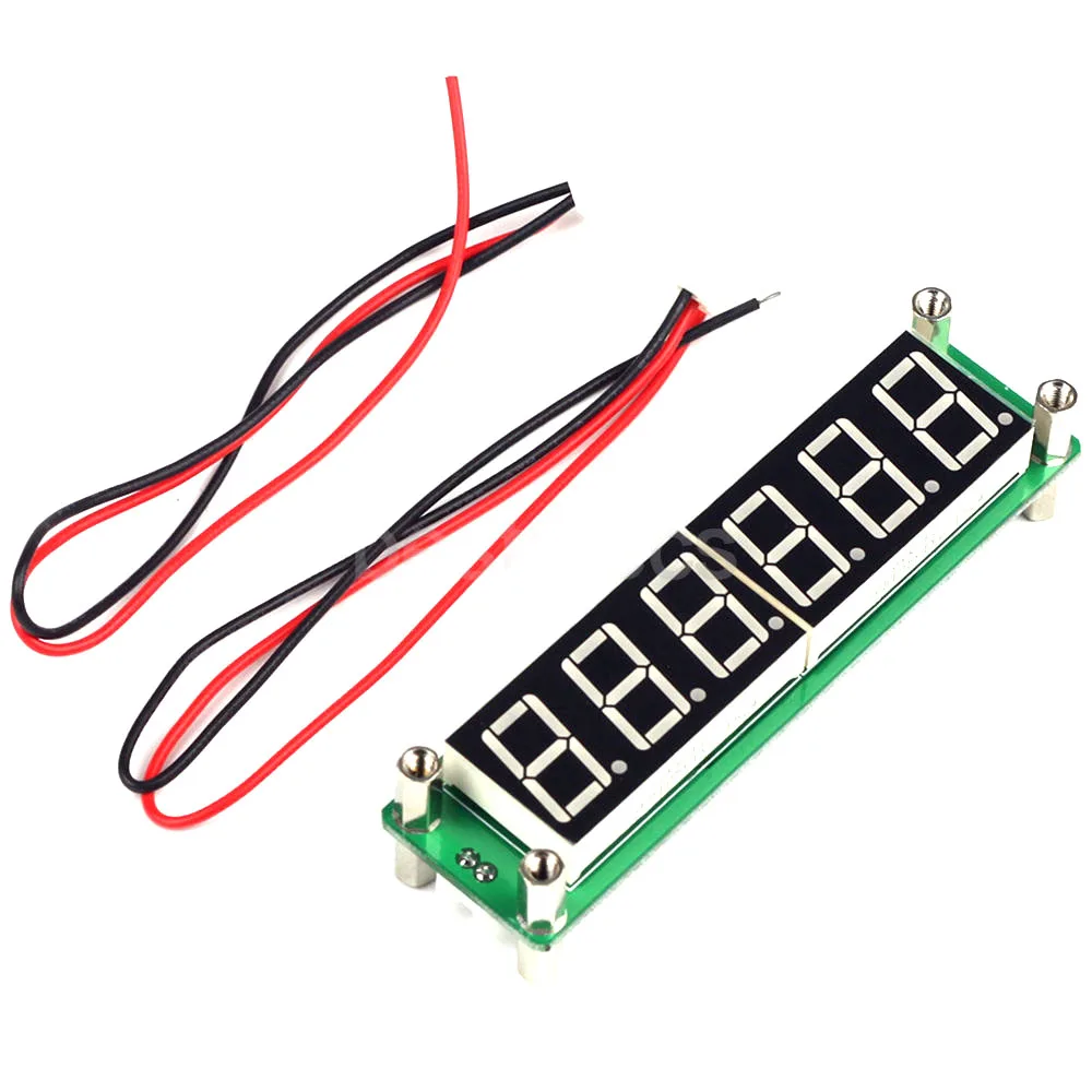 0.1 to 65MHz RF Signal Frequency Counter DC 8V~15V LED Display Digital Cymometer Meter Tester frequency counter tester frequency meter
