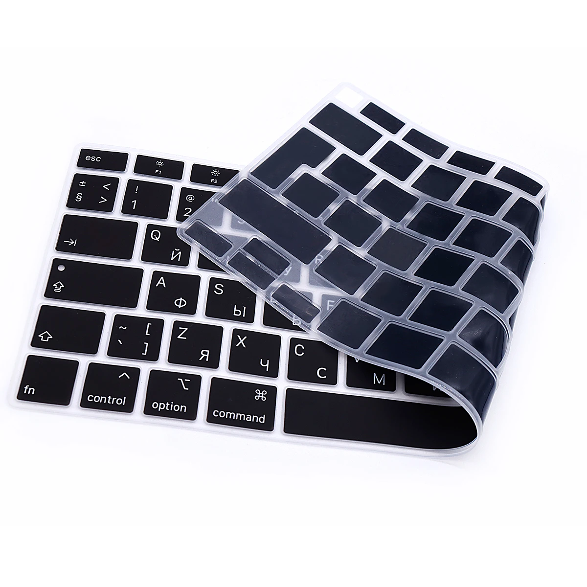 RUSSIAN EUA Soft Silicone Teclado Capa, Protetor