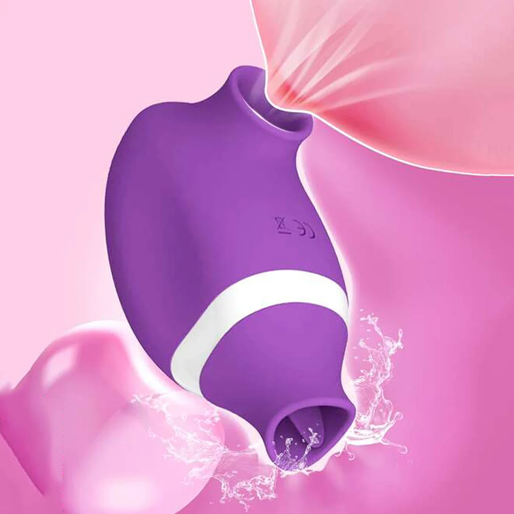 Powerful Sucking Vibrator for Women Clit Nipple Sucker Clitoris Stimulator Oral Pussy Tongue Licking Sex Toys for Adult Couples sex toys