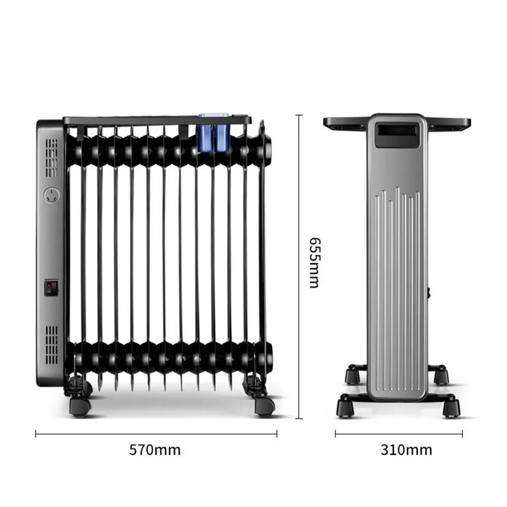 2200w Household Oil Heater Energy-saving Indoor Electric Heater Oil  Tincture Heater Electric Radiator Heater - Electric Heaters - AliExpress
