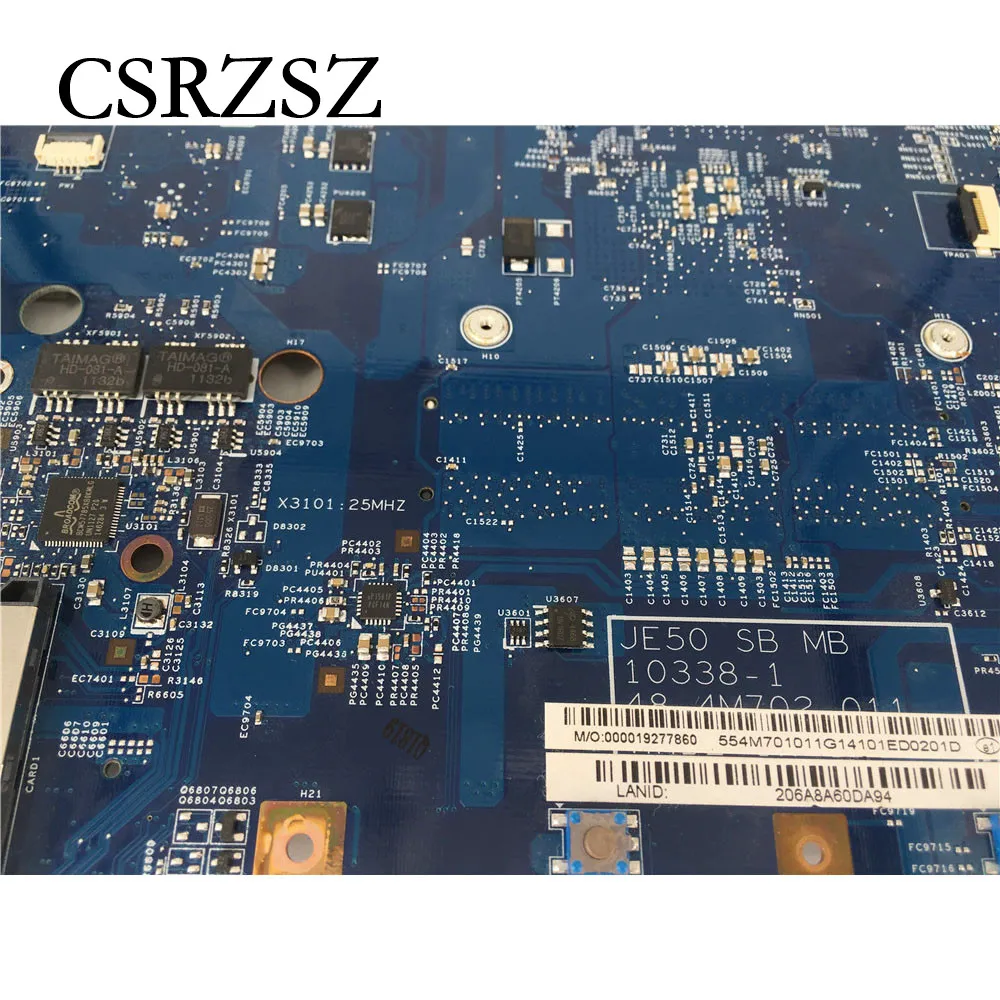para Acer Aspire 5560 5560g Computador Portátil Placa-mãe 48.4m702.01m Mbrnx01001 Je50 sb mb 103381m com Placa Gráfica Mainboard - Imagem 3
