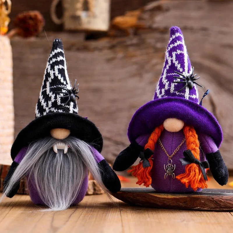 Muñeca De Gnomo De Halloween, Juguetes Para Niños, Calabaza, Muñeca Sin