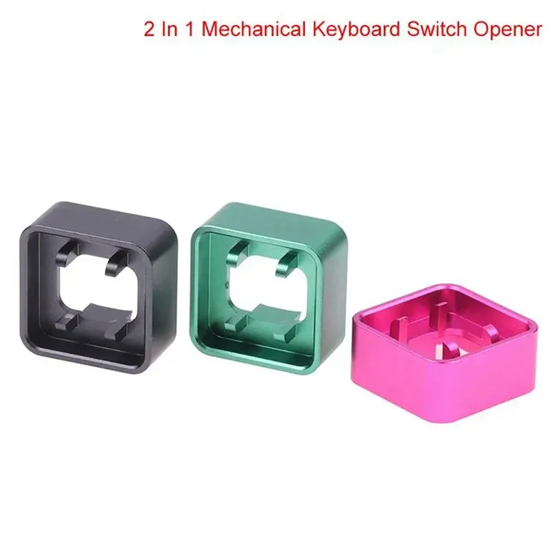 Shaft Opener Mechanical Keyboard CNC Multifunction Convenient Shaft Repair Remove Lubrication Tool, Gray Black Durable