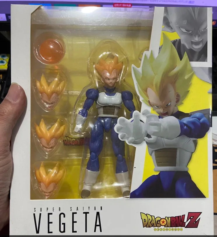 Dragon Ball Actionfiguren Son Goku Kaioken und Frieza in vierteltem Formenbau mit austauschbaren Teilen, Sammlungsgeschenk für Kinder und Fans – Detail 13