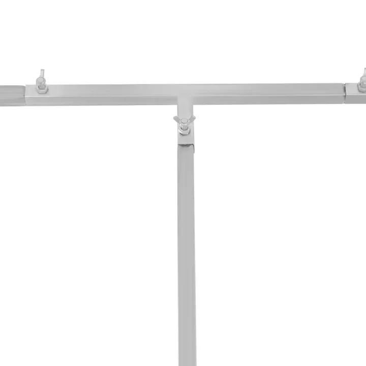 10x20ft Hintergrundständer, robust, quadratisch, für Hochzeiten, Metallbogenrahmen, Hochzeitsbogen, Party-Hintergrundständer, Rohr-Set, Vorhangrahmen – Detail 9