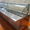 Restaurant Food Hot Warmer Serving Stainless Steel Silver Electric Buffet Food Warmers  Server 1