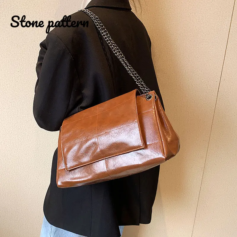 High Quality Women Pu Leather Shoulder Bag Fashion Designer Ladies