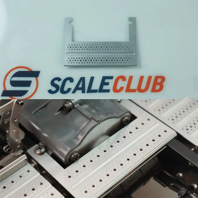 Scaleclub für Tamiya Anhänger-LKW 1:14 verbessertes Getriebe Metallpedal Werkbank Simulationszubehör