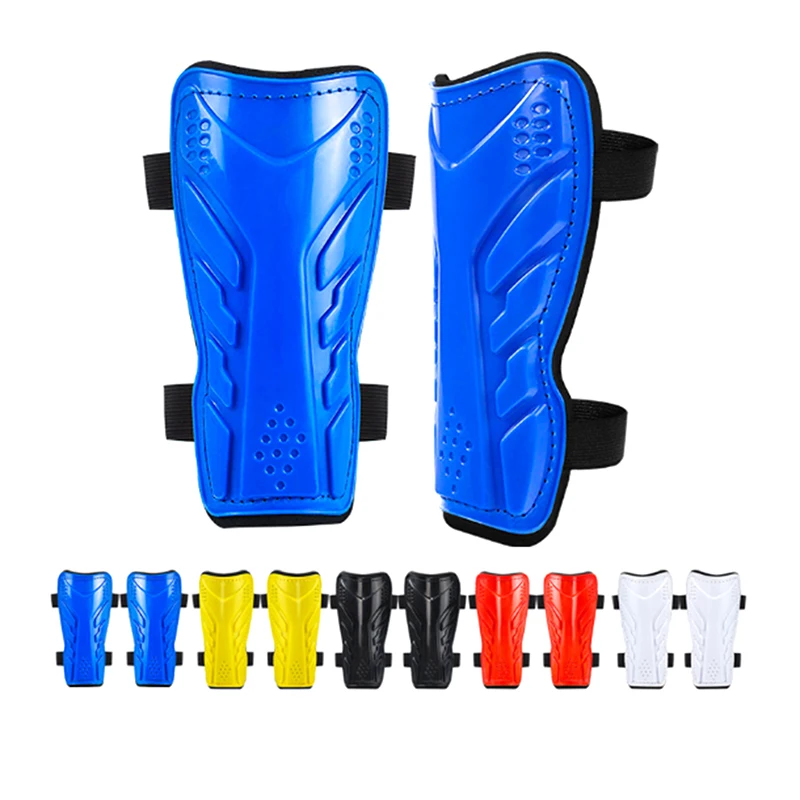Football Strap Protection Gear Children Adult Sport Training Impact Resistant Knee Leg Support Kid Soccer Shin Guard Board 1Pair