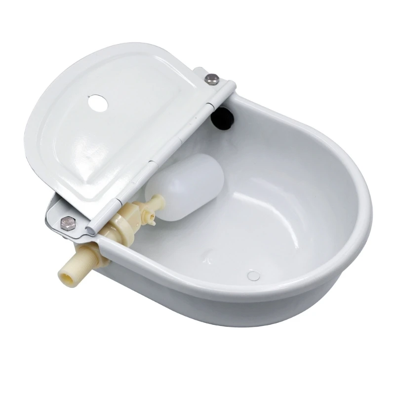 

Automatic Waterer Bowl for Livestock Cattle Goat Stainless SteeL Waterer Kits Large Capacity Water Bowl for Farm Cattle