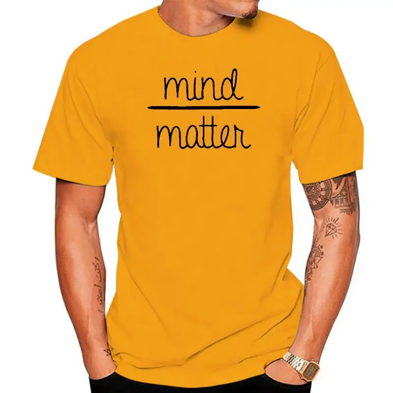 

Mens Mind Over Matter Tee Motivational Workout Gift Tee Triblend V-Neck Yoga
