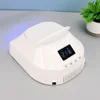 Advanced Unique Mirror-finish Interior Dual Light Nail lamp Rechargeable Portable 86W LED UV Nail Lamp machine 4