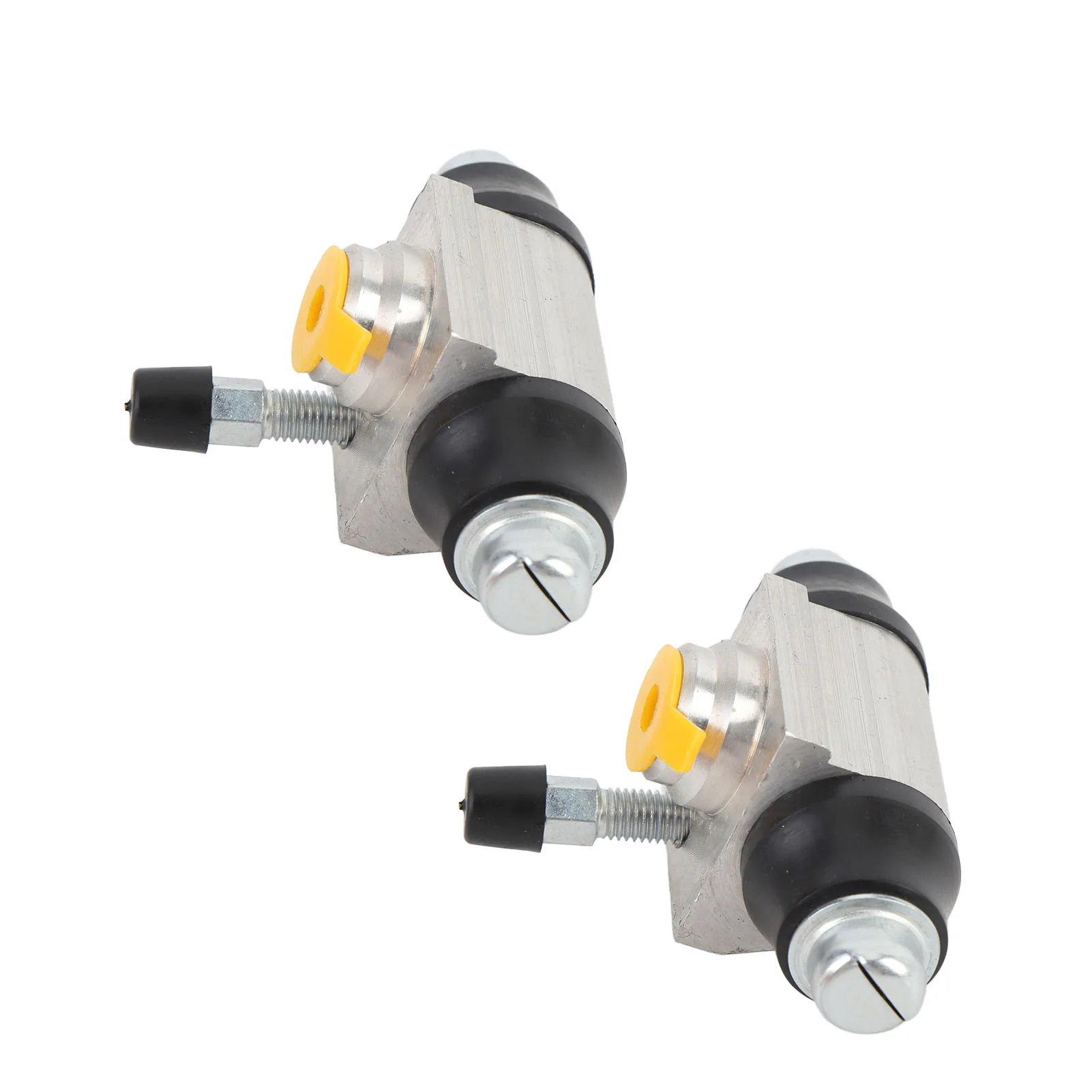 2 Pcs Rear Wheel Brake Cylinder Enhanced Braking Response 6N0611053 for Audi 100 80 Seat Ibiza Arosa VW Polo Passat Golf